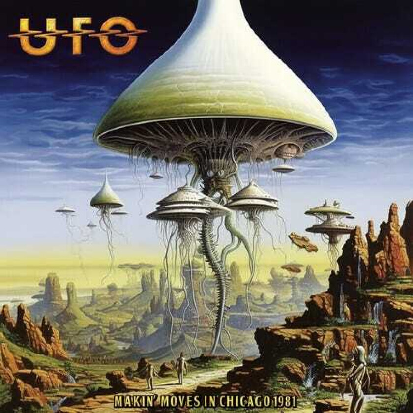 UFO Makin' Moves In Chicago 1981 Silver LP/Vinyl