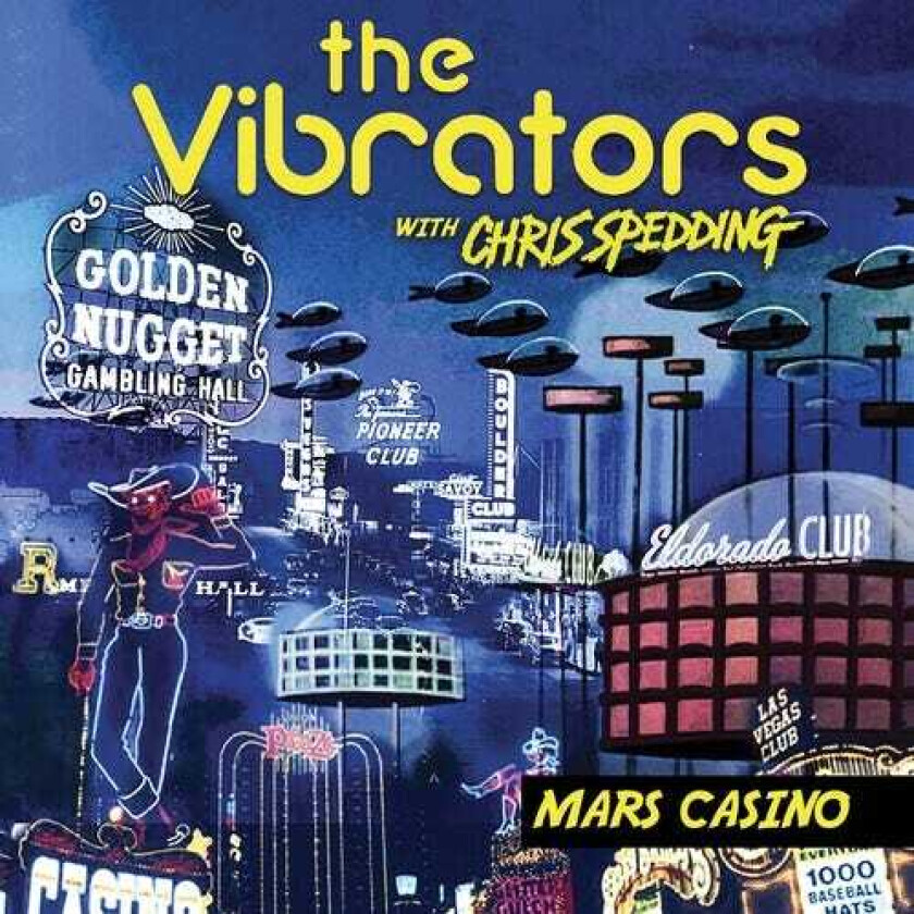 The Vibrators Mars Casino Purple/blue Haze Splatter LP/Vinyl