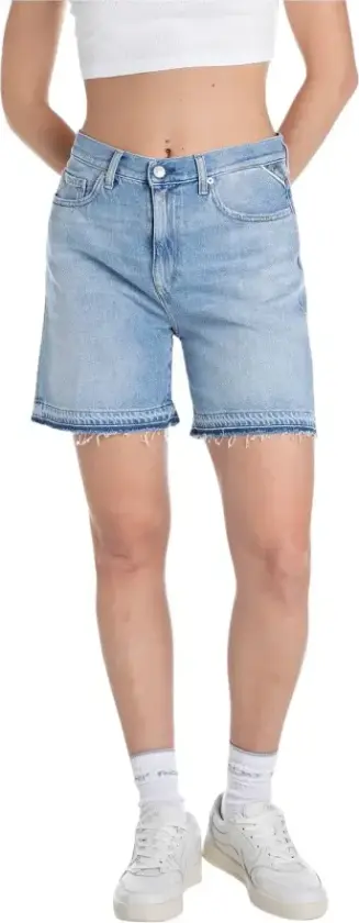 Dame, Shorts, Blå, W31