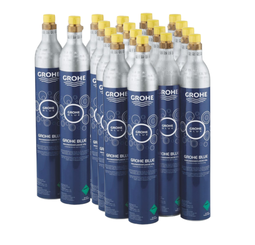 Grohe Blue 425 g Co2 - kjempekasse med 18 stk