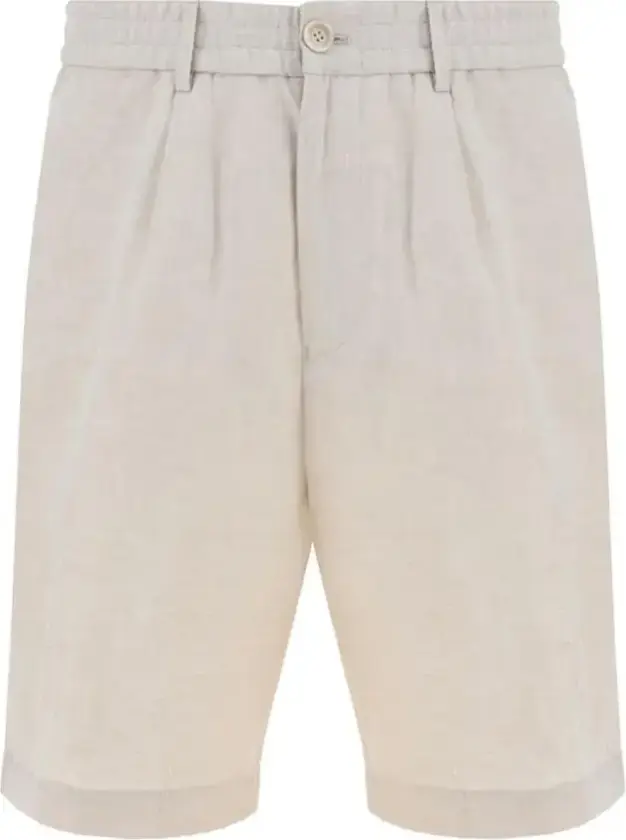 Brunello Cucinelli, Herre, Shorts, Hvit, L