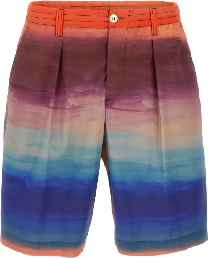 Herre, Shorts, Flerfarget, L