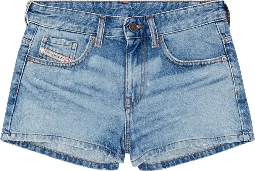 Dame, Shorts, Blå, W29