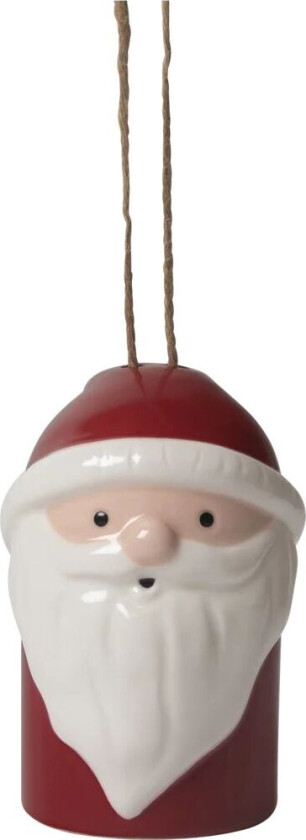 Nisse juletreanheng Rød-hvit