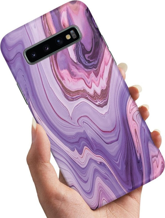 Samsung Galaxy S10 Plus - Deksel/Mobildeksel Marmor