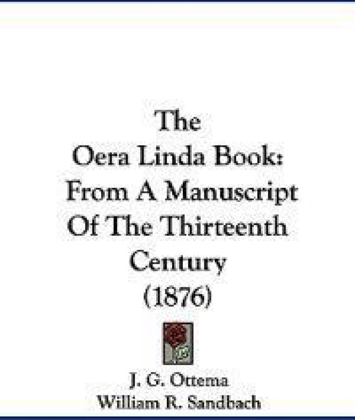 The Oera Linda Book