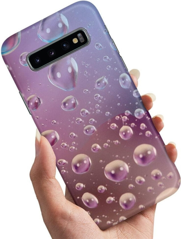 Samsung Galaxy S10 Plus - Deksel/Mobildeksel Bobler