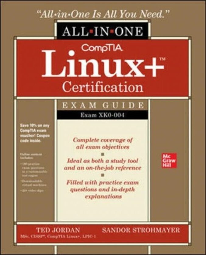 CompTIA Linux+ Certification All-in-One Exam Guide: Exam XK0-004 av Ted Jordan, Sandor Strohmayer