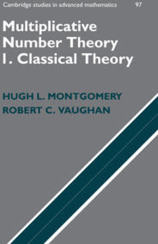 Multiplicative Number Theory I