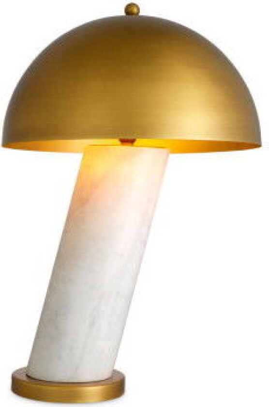 Daniel bordslampa white marble