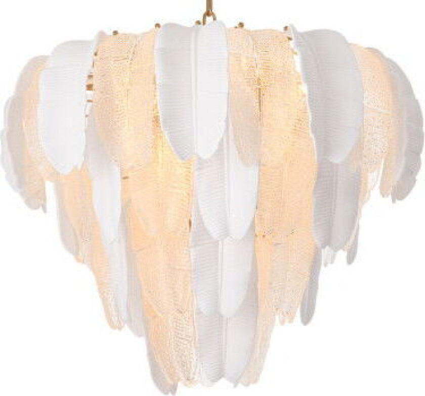 Saint Lucia takkrona antik mässing S