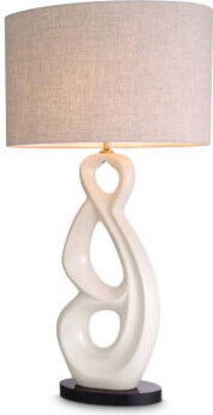 Macias bordslampa vit