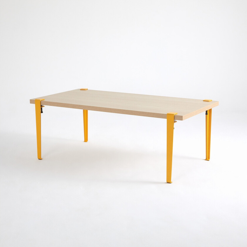 Fonissa Sofabord 120x60 cm Brun/Gull - Hanah Home