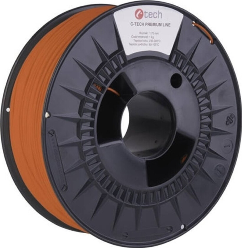 3D C-Tech Premium Line Abs Filament Ral2000 1,75Mm 1Kg Yellow Orange