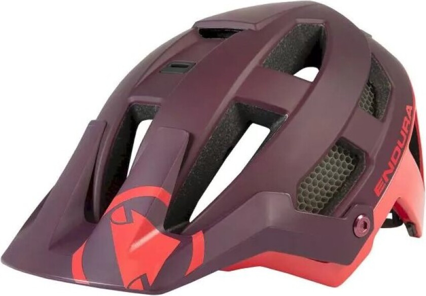 Singletrack MIPS sykkelhjelm brick red
