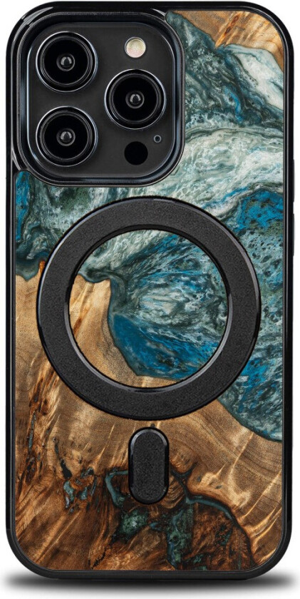 Bewood Unique Case for iPhone 15 Pro - Planet Earth, MagSafe-kompatibel