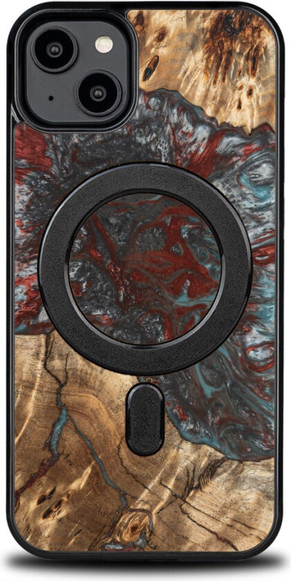 Bewood Unique Cover for iPhone 15 Plus - Planets Pluto, (MagSafe-kompatibel)