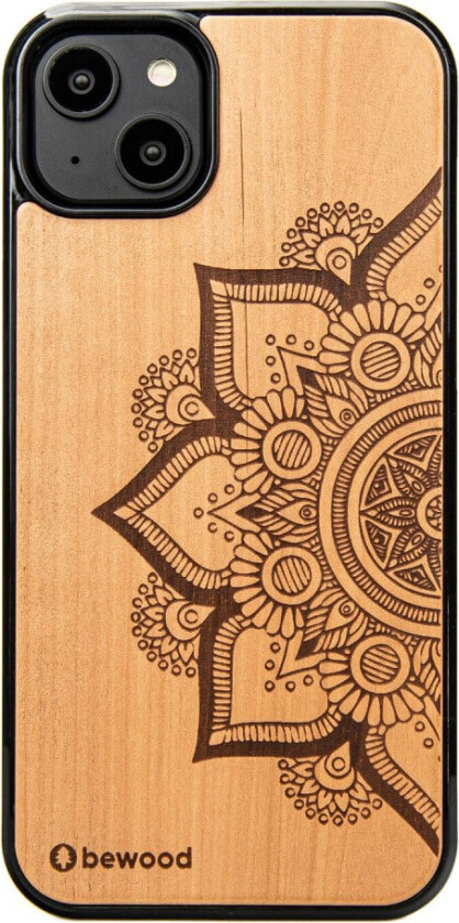 Bewood Mandala Deksel til iPhone 15 Plus - I epletre