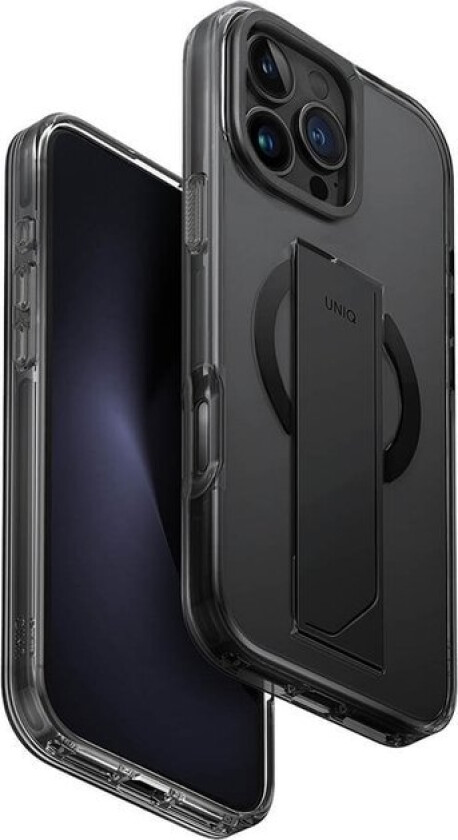 Heldro Max Iphone 16 Pro Max 6.9" Magclick Charging Case Black/Vapour Smoke