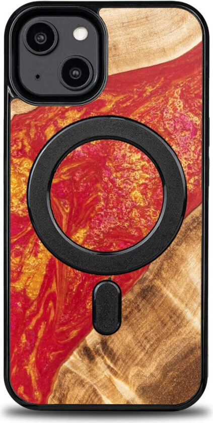 Bewood Unique Deksel til iPhone 15 - Neons Paris, MagSafe-kompatibel