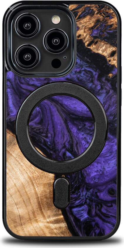 Bewood Unique Case for iPhone 15 Pro – MagSafe, fiolett