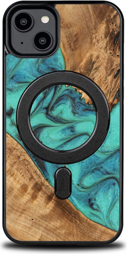 Bewood Unique Deksel til iPhone 15 Plus - Turkis - Med MagSafe