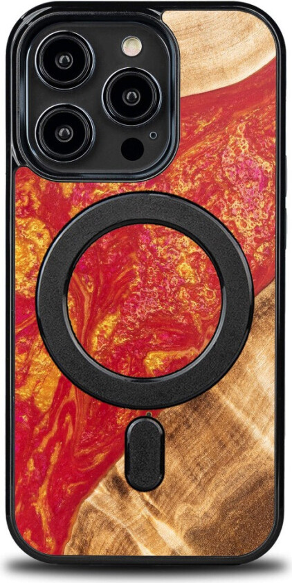 Bewood Unique Case for iPhone 15 Pro - Neons Paris, MagSafe-kompatibel