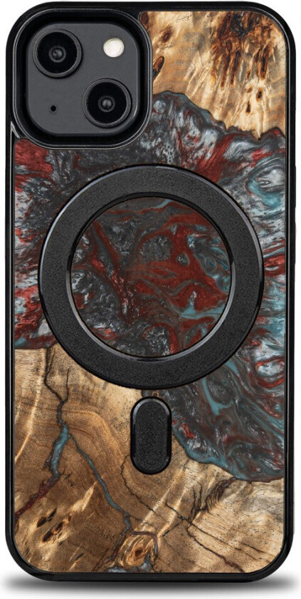 Bewood unikt deksel til iPhone 15, Planets Pluto, MagSafe