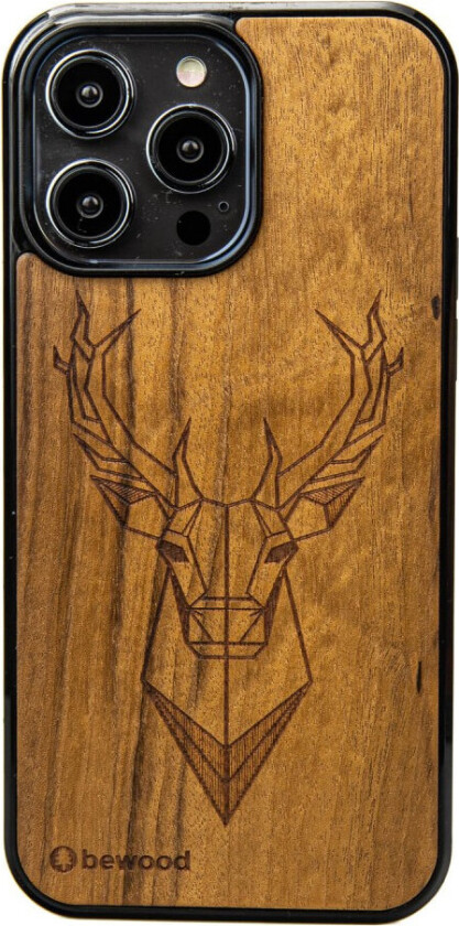 Bewood Deksel til iPhone 15 Pro Max - Imbuia Wood