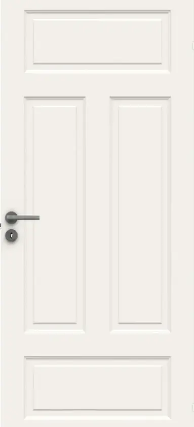 Style 04N innerdør 80 x 190 cm hvit