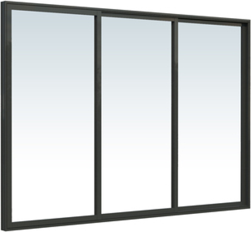 Bilde av Palmako SLIDE Skyvedør i aluminium m/glass