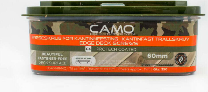 Freseskrue c4 3x60 a350 protech 60mm 1 bits