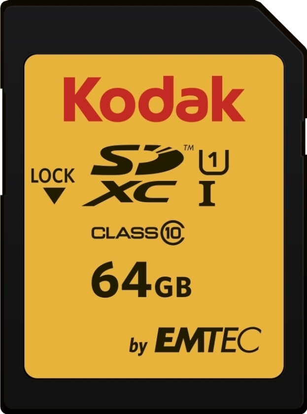Flashminnekort - 64 Gb - Uhs-I U1 / Class10 - 580X - Sdxc Uhs-I