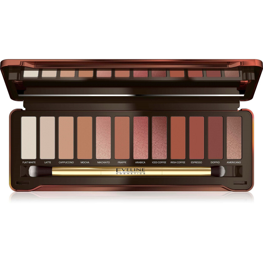 Eyeshadow Palette 12 Colors Charming Mocha
