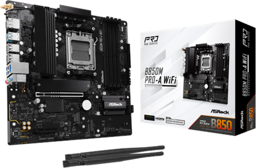 ASRock B850M Pro-A WiFi Hovedkort