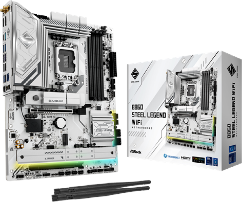 ASRock B860 Steel Legend WiFi Hovedkort