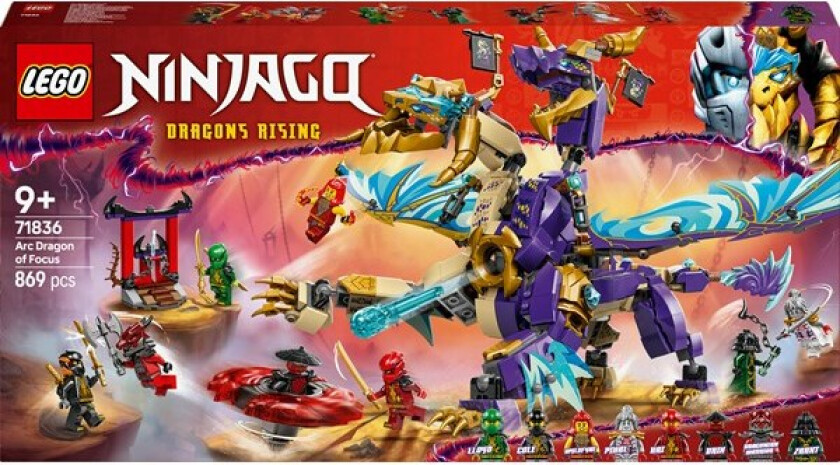 Ninjago Fokusdragen Arc 71836