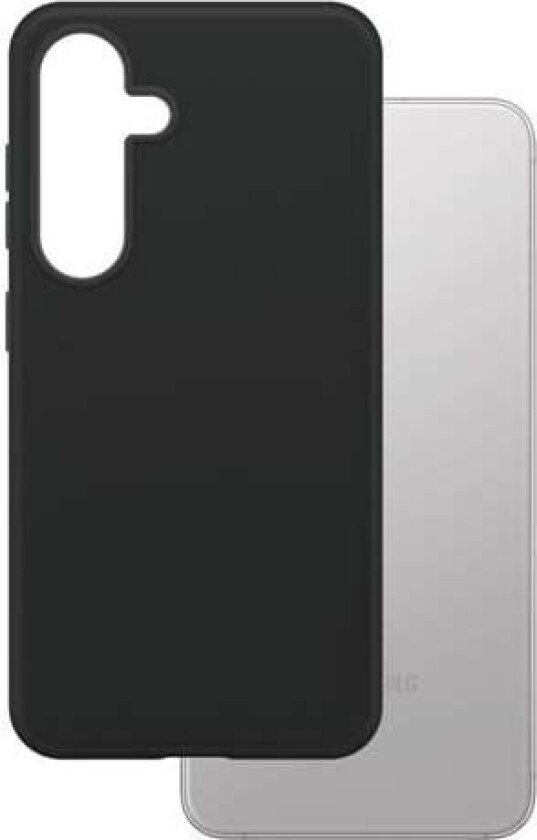 Fashionable Case Black w. QI Compatible Samsung Galaxy S25+