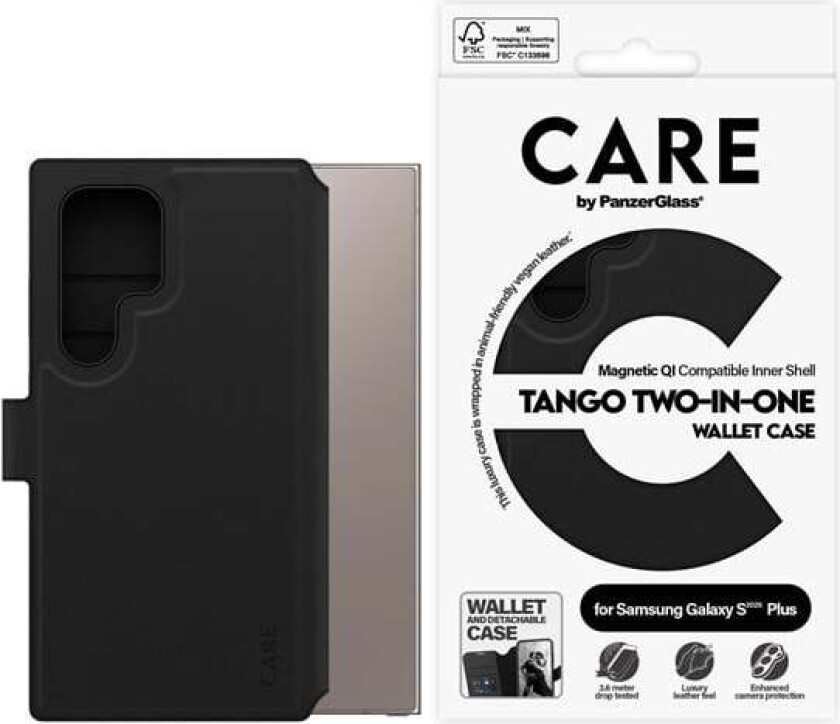Feature Case Tango Two-in-One Wallet w. QI Compatible Samsung Galaxy S25 Ultra