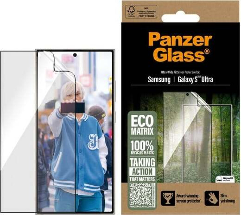 Eco MATRIX Screen Protector Samsung Galaxy S25 Ultra | Ultra-Wide Fit