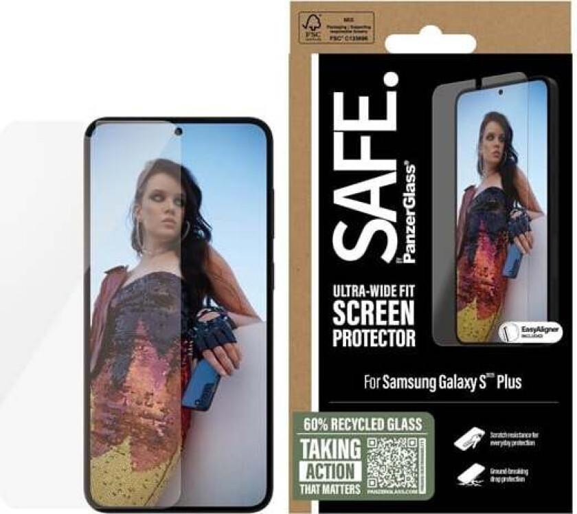 Screen Protector Samsung Galaxy S25+ | Ultra-Wide Fit w. Aligner