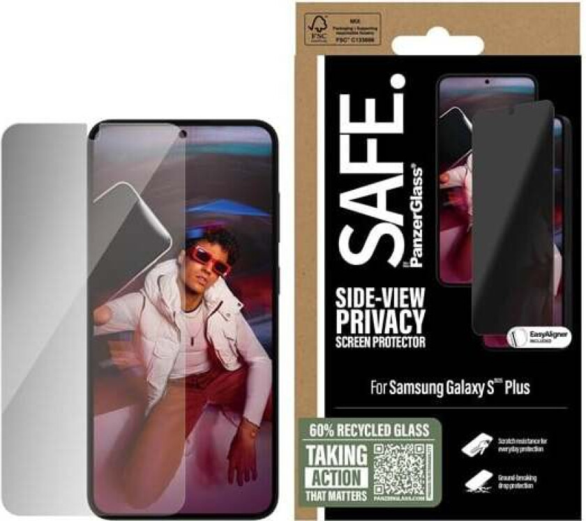 Privacy Screen Protector Samsung Galaxy S25+ | Ultra-Wide Fit