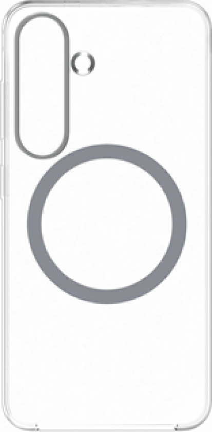 Galaxy S25 Clear Magnet Case - Transparent