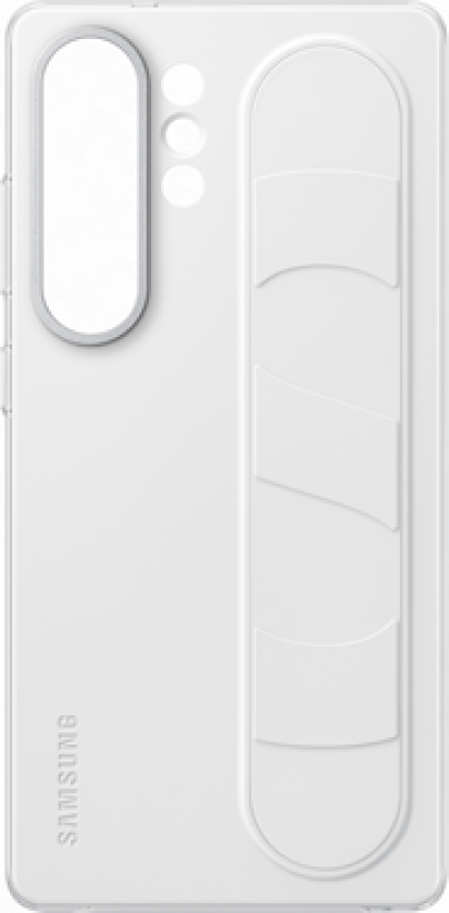 Galaxy S25 Ultra Standing Grip Case - White