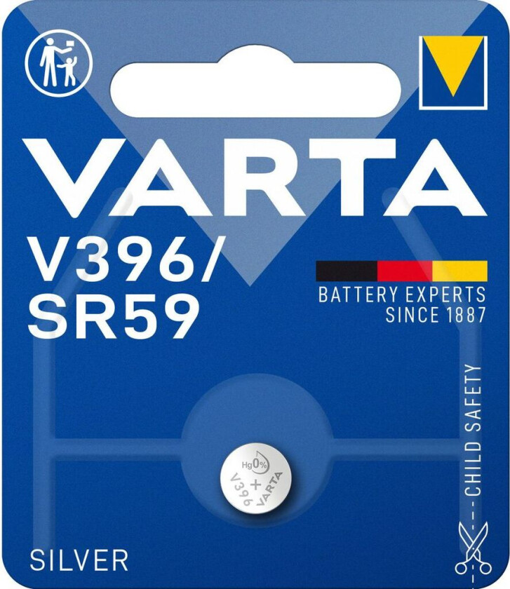 VARTA Silver Coin knappcellebatteri V396/SR59