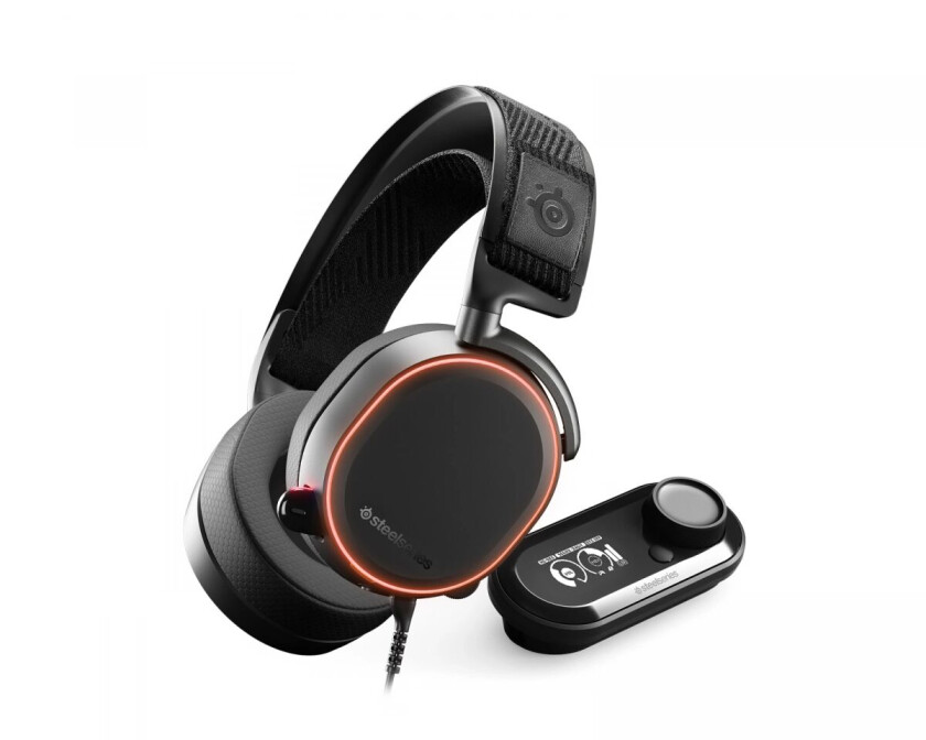 Steelseries Arctis Pro + Gamedac Gaming Headset Svart