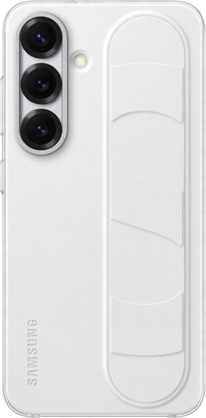 Galaxy S25 Standing Grip deksel, hvit