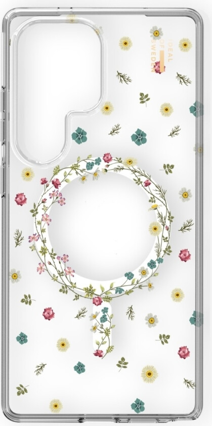 Samsung Galaxy S25 Ultra gjennomsiktig deksel med MagSafe, Petite Floral