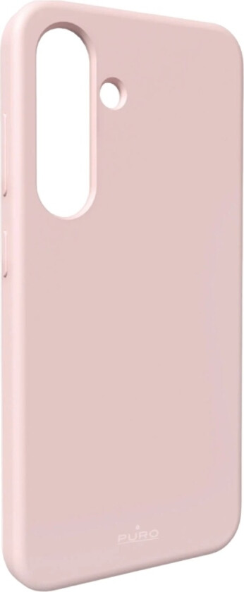 Samsung Galaxy S25 Icon silikondeksel, rosa