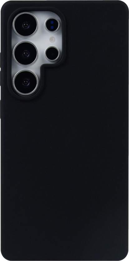 Samsung Galaxy S25 Ultra Liquid silikondeksel, svart